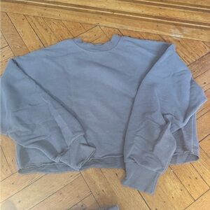 Gray Crewneck Sweatshirt